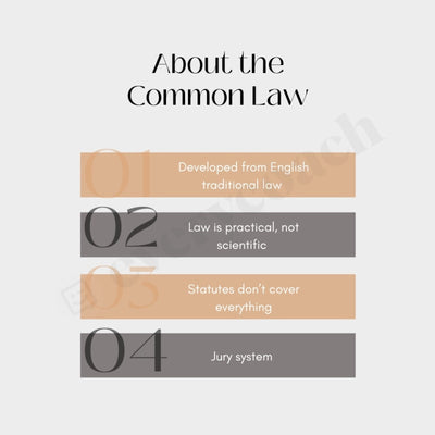 About The Common Law Instagram Post Canva Template