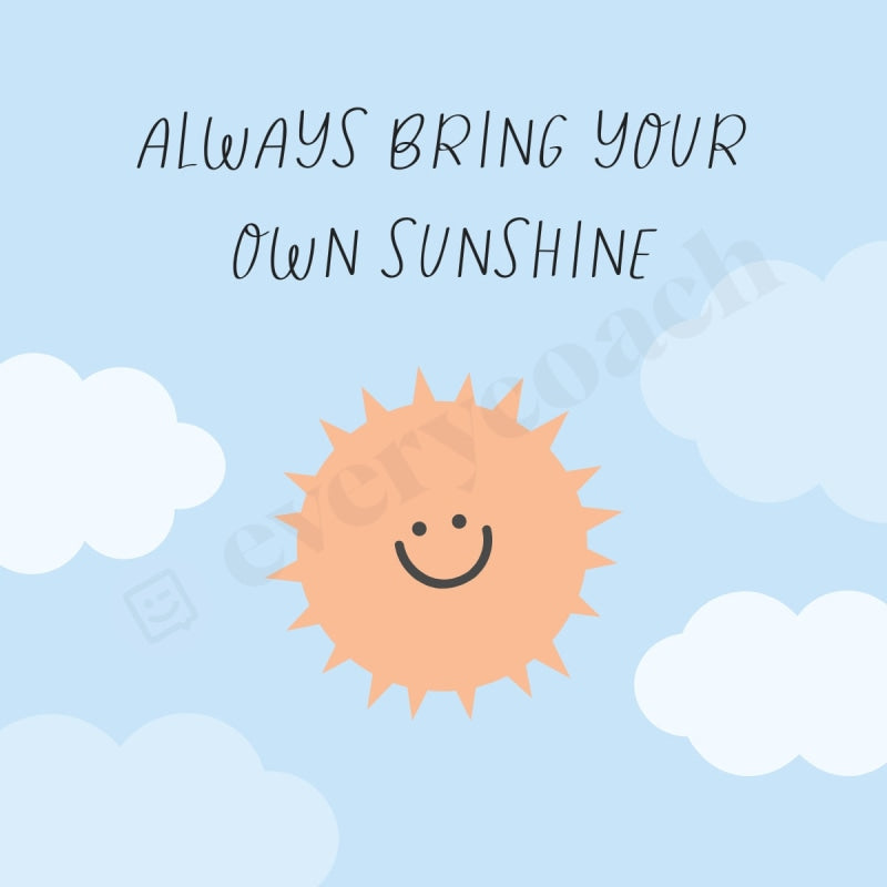 Inspirational Quote S02222316 Instagram Post Canva Template