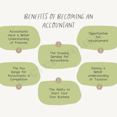 Benefits Of Becoming An Accountant Instagram Post Canva Template