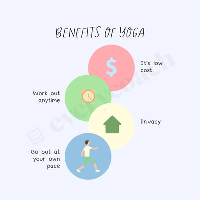 Benefits Of Yoga S03012302 Instagram Post Canva Template
