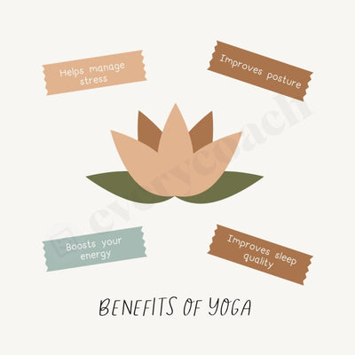 Benefits Of Yoga S03242302 Instagram Post Canva Template