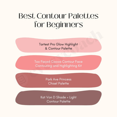 Best Contour Palettes For Beginners Instagram Post Canva Template