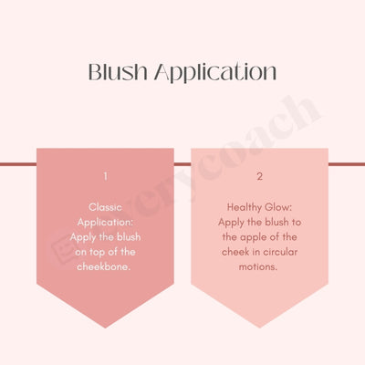 Blush Application Instagram Post Canva Template