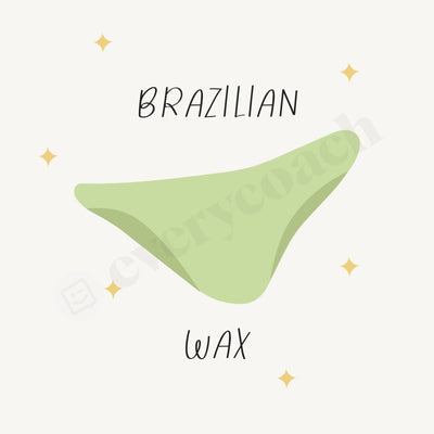 Brazilian Wax Instagram Post Canva Template