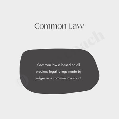 Common Law Instagram Post Canva Template