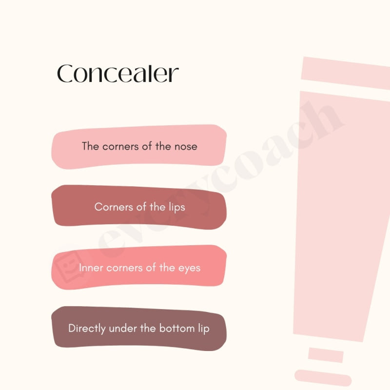 Concealer Instagram Post Canva Template