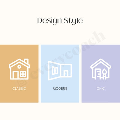 Design Style Instagram Post Canva Template