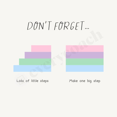 Dont Forget Instagram Post Canva Template