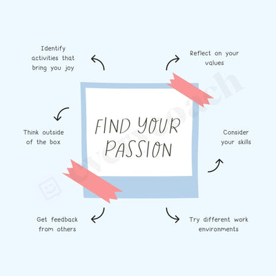 Find Your Passion Instagram Post Canva Template