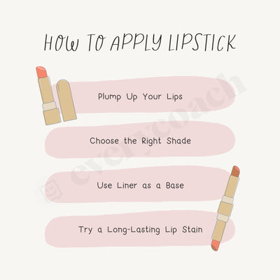 How To Apply Lipstick Instagram Post Canva Template