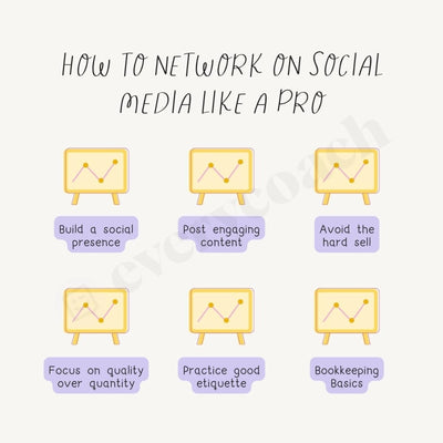 How To Network On Social Media Like A Pro Instagram Post Canva Template