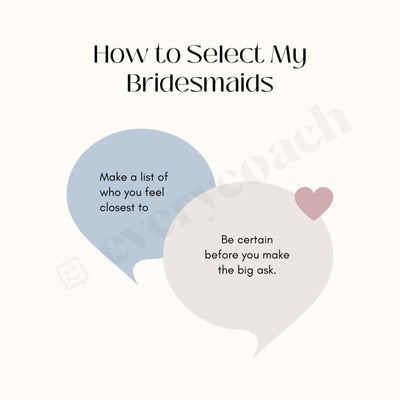 How To Select My Bridesmaids Instagram Post Canva Template