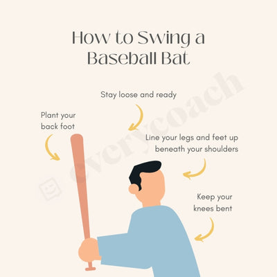 How To Swing A Baseball Bat Instagram Post Canva Template