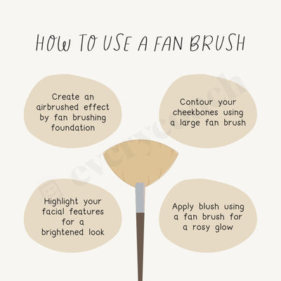 How To Use A Fan Brush Instagram Post Canva Template