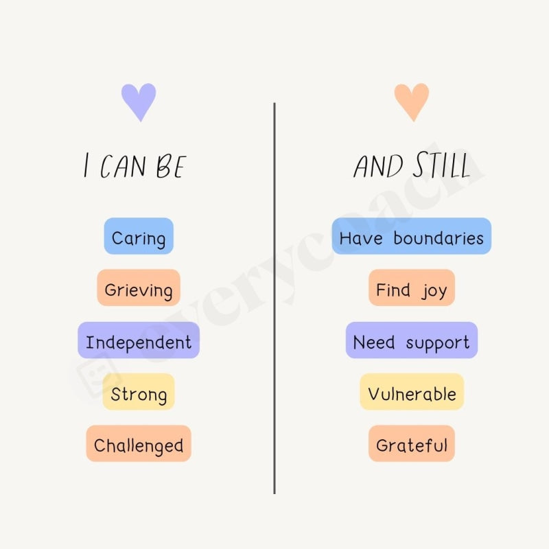 I Can Be Instagram Post Canva Template