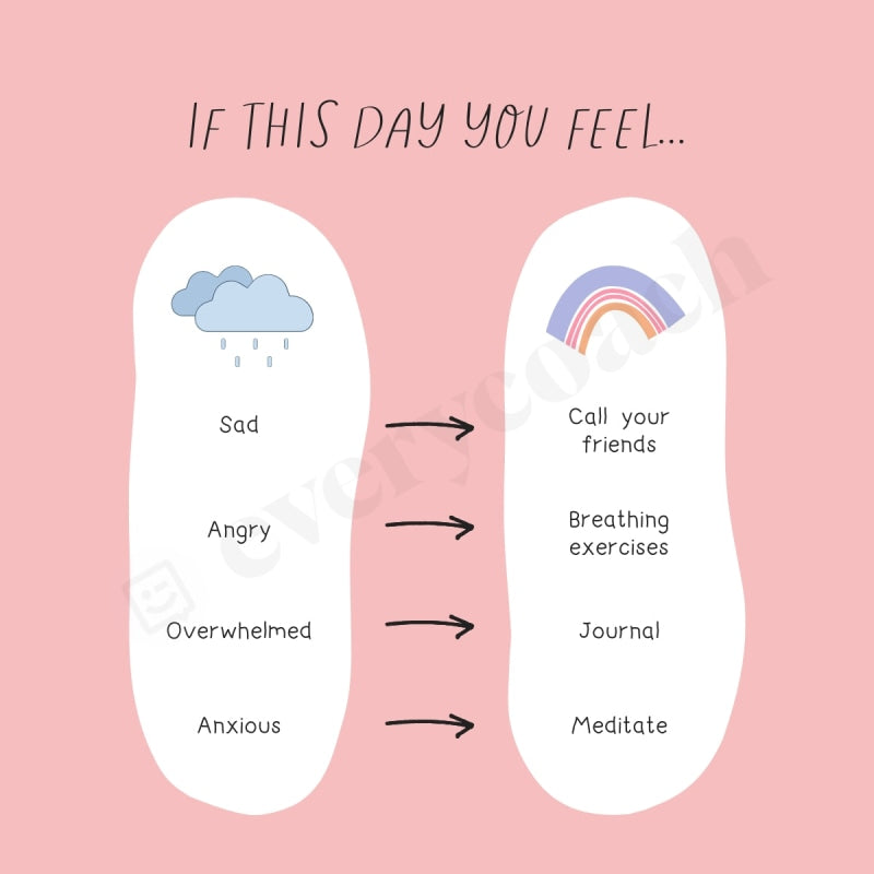 If This Day You Feel Instagram Post Canva Template