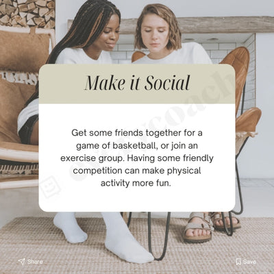 Make It Social Instagram Post Canva Template