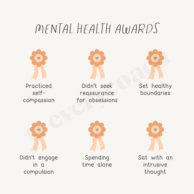 Mental Health Awards Instagram Post Canva Template
