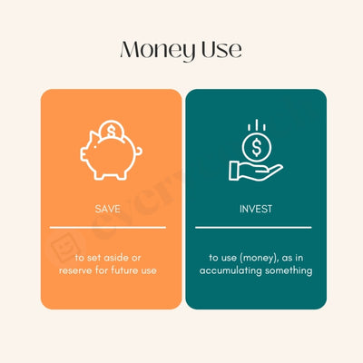 Money Use Instagram Post Canva Template