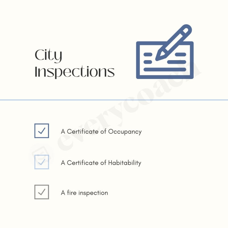City Inspections Instagram Post Canva Template