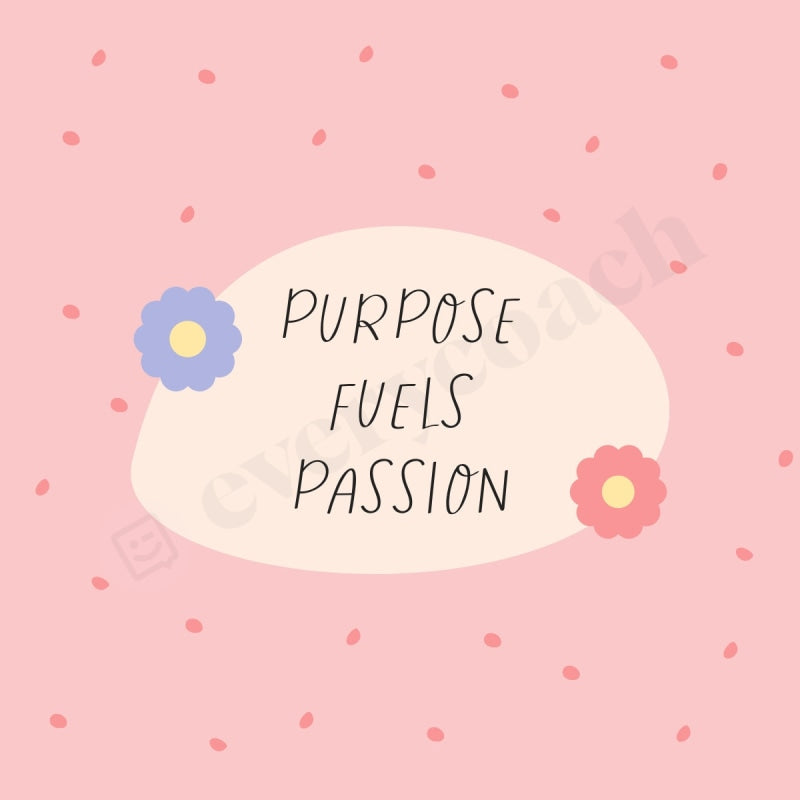 Inspirational Quote S02222324 Instagram Post Canva Template