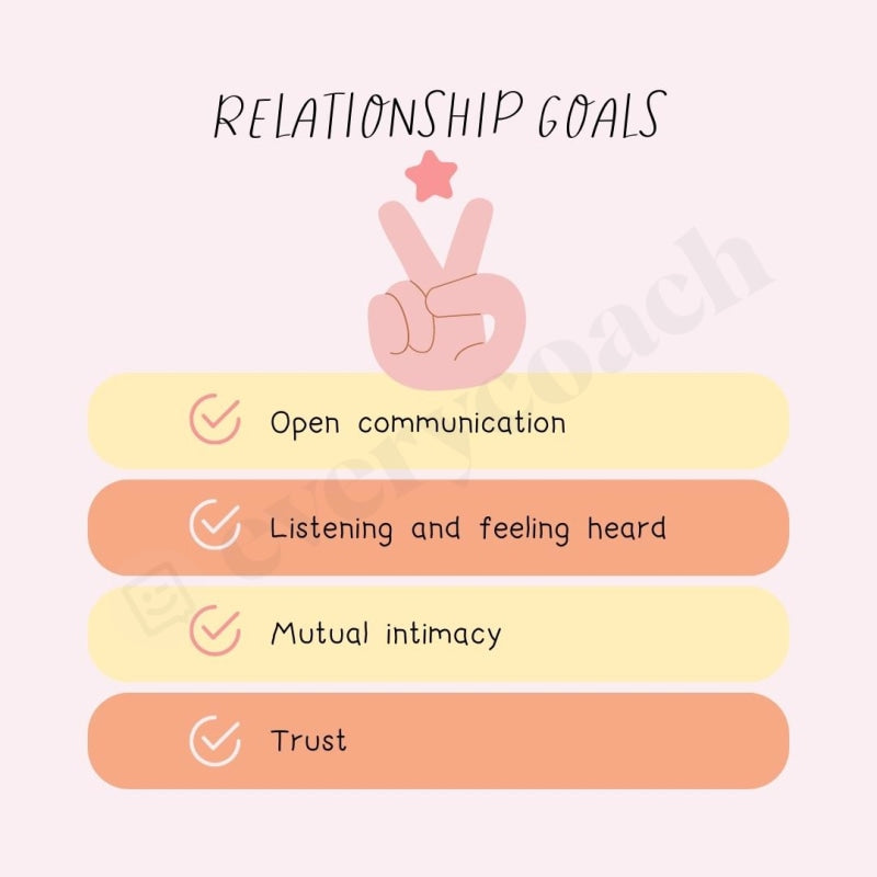 Relationship Goals Instagram Post Canva Template