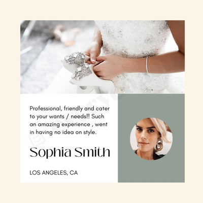 Sophia Smith Instagram Post Canva Template