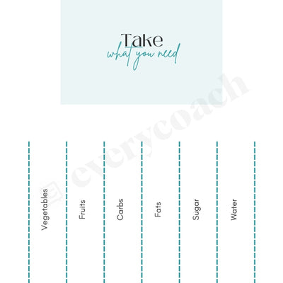 Take What You Need Instagram Post Canva Template