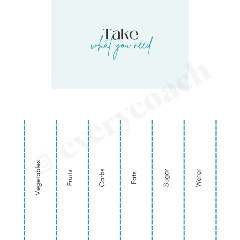 Take What You Need Instagram Post Canva Template