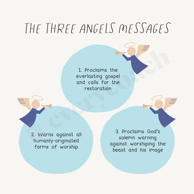 The Three Angels Messages Instagram Post Canva Template