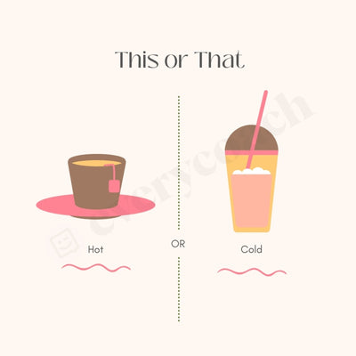 This Or That S01252303 Instagram Post Canva Template