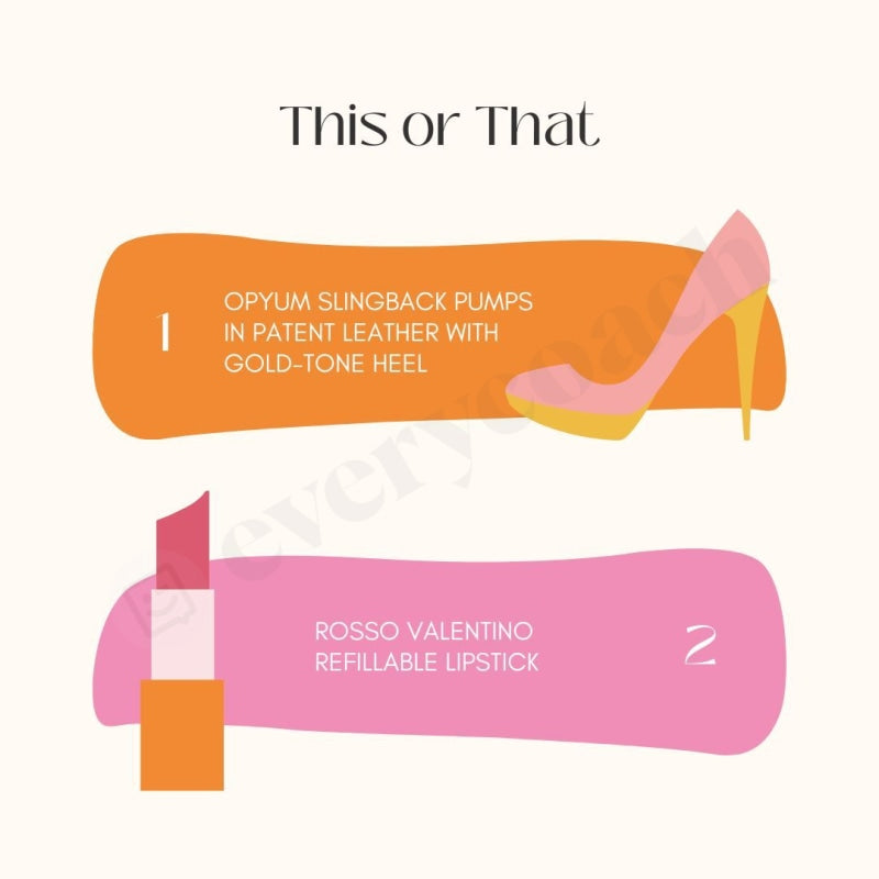 This Or That S03062301 Instagram Post Canva Template