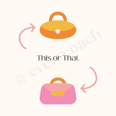 This Or That S03062302 Instagram Post Canva Template