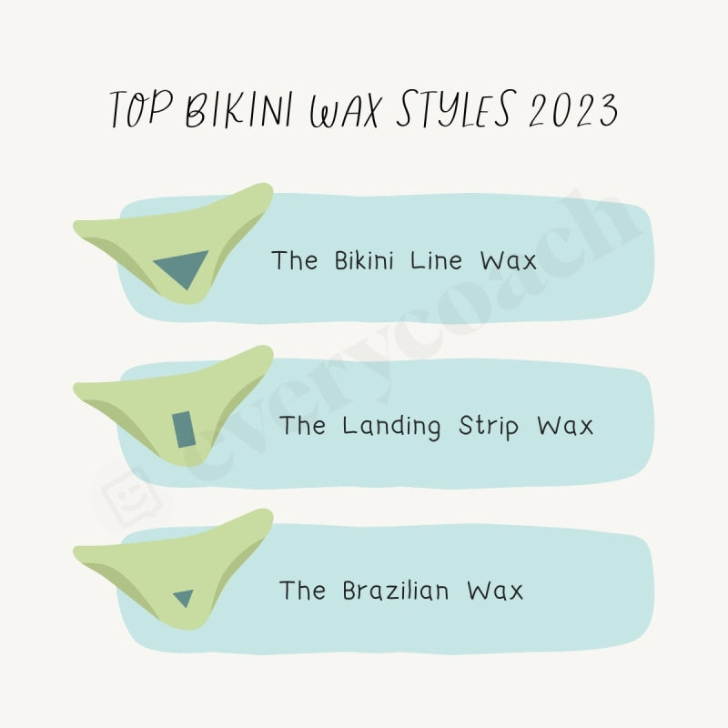 Top Bikini Wax Styles 2023 S03272301 Instagram Post Canva Template