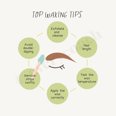 Top Waxing Tips S03272302 Instagram Post Canva Template