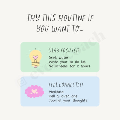 Try This Routine If You Want To Instagram Post Canva Template