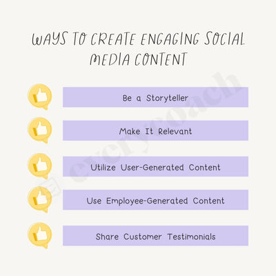 Ways To Create Engaging Social Media Content Instagram Post Canva Template
