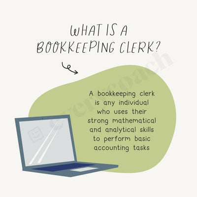What Is A Bookkeeping Clerk Instagram Post Canva Template