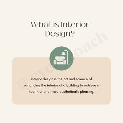 What Is Interior Design Instagram Post Canva Template