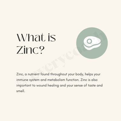 What Is Zinc Instagram Post Canva Template