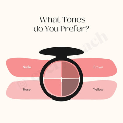 What Tones Do You Prefer Instagram Post Canva Template