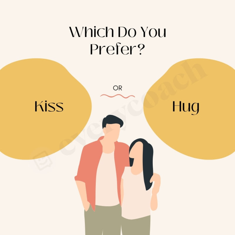 Wich Do You Prefer Instagram Post Canva Template