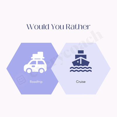 Would You Rather 2 Instagram Post Canva Template