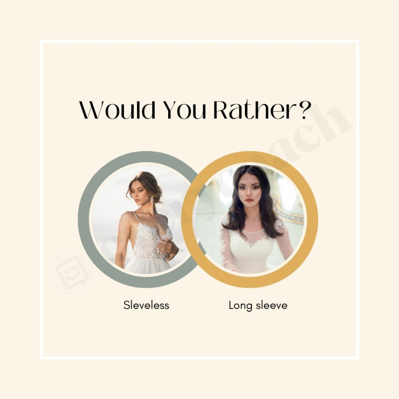 Would You Rather Instagram Post Canva Template