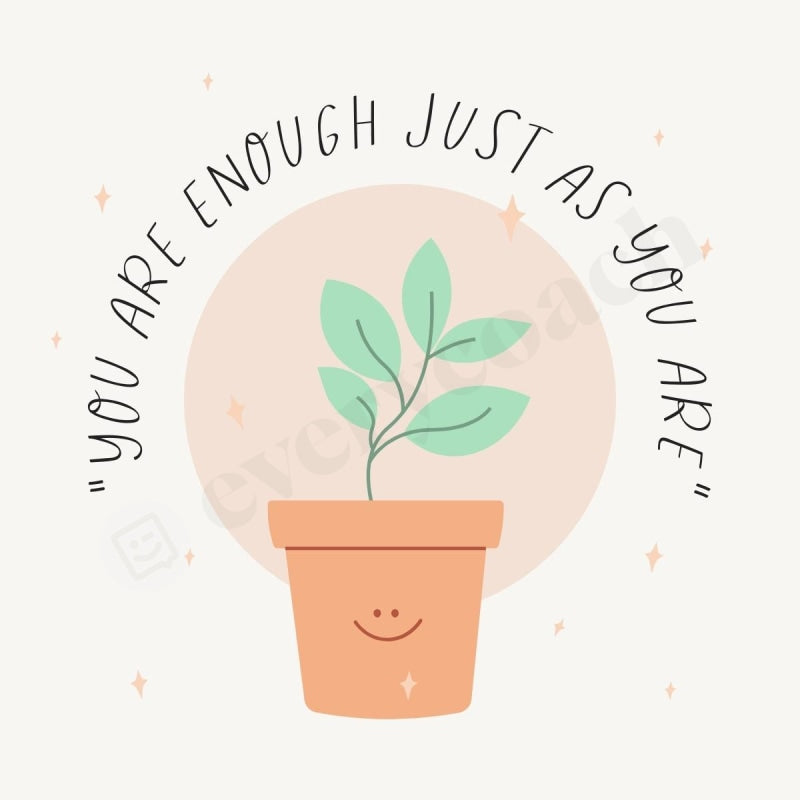 Inspirational Quote S02222313 Instagram Post Canva Template