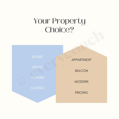Your Property Choice Instagram Post Canva Template